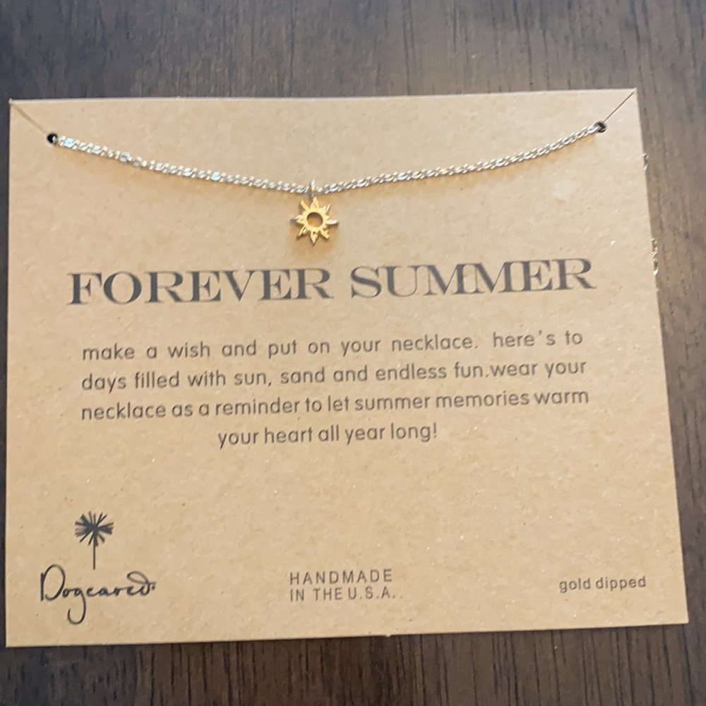 NIP Dogeared “Eternal Summer” Necklace